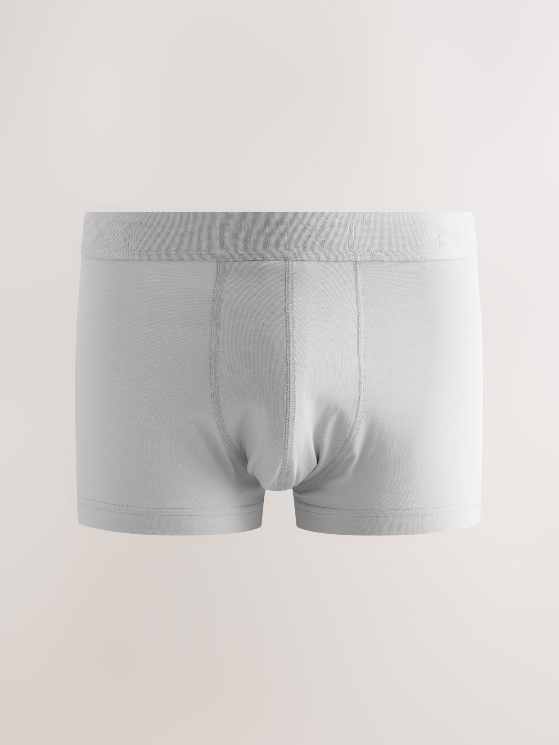 Zwart/grijs - 5 Hipsterboxershorts