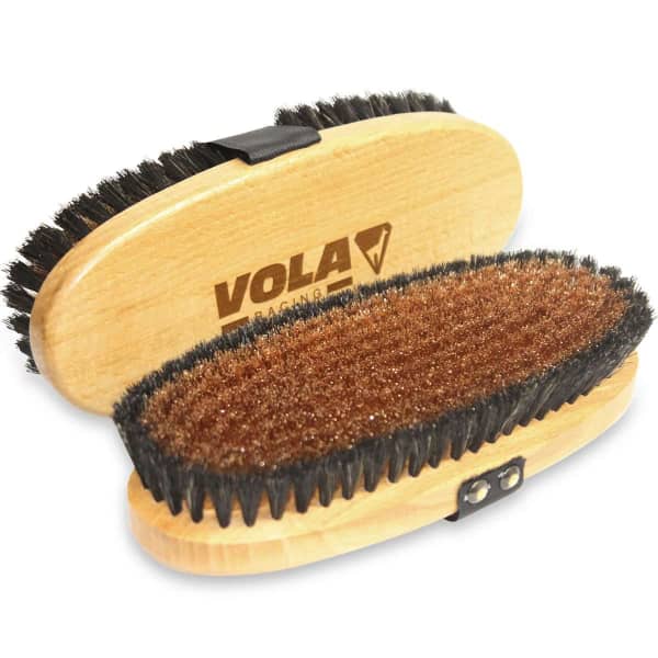Brosse à farter VOLA BROSSE OVALE RACING DUR / CRIN DE CHEVAL