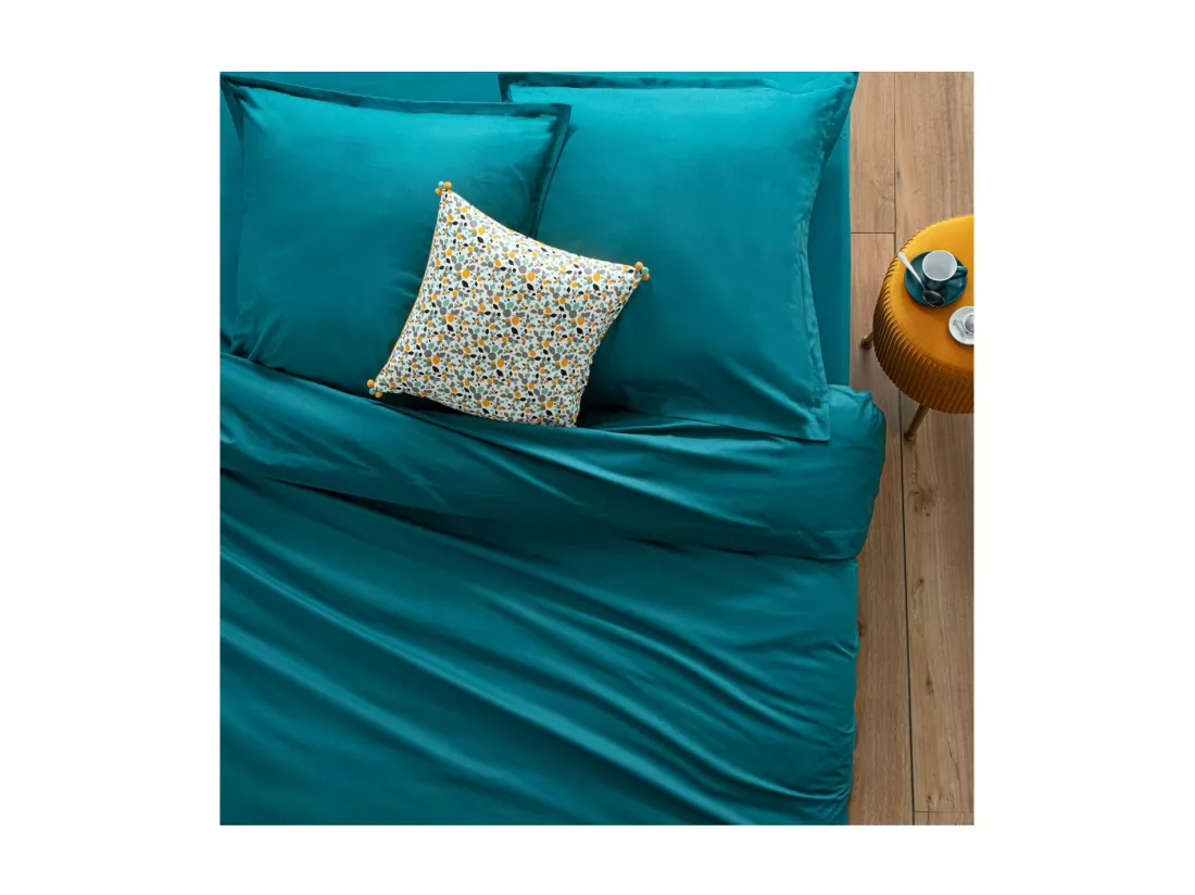 Housse de couette 2 Personnes en Coton Canard 240 x 220 cm