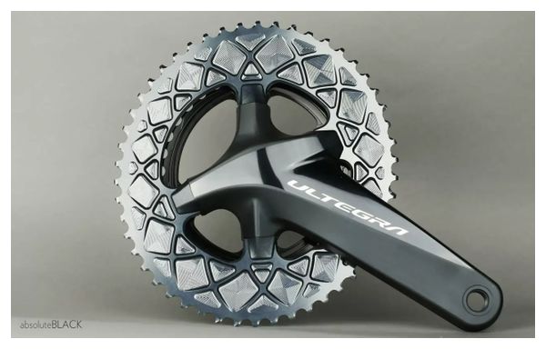Caches Vis AbsoluteBlack pour Shimano Ultegra 8000 Noir