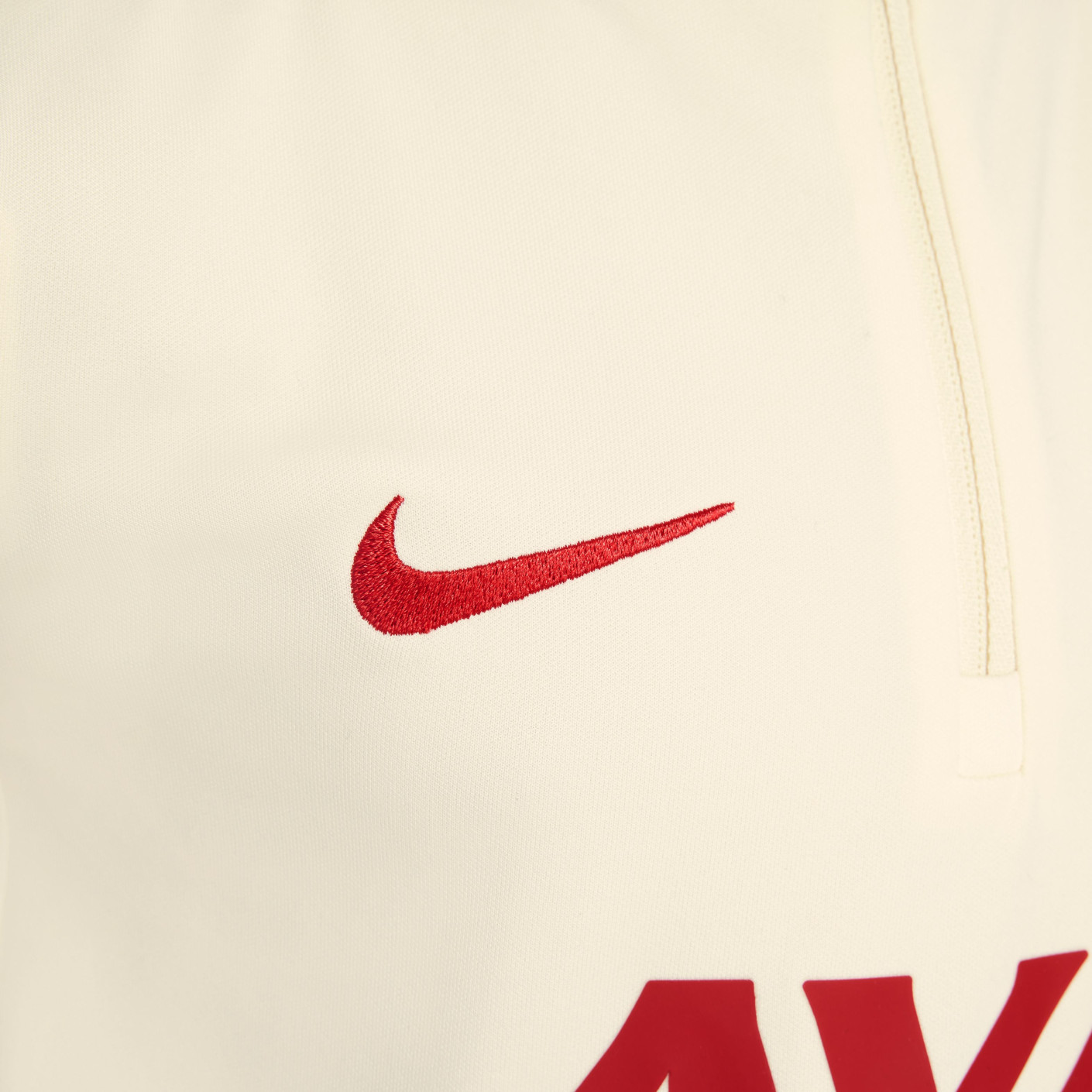 Nike Liverpool Academy Pro Trainingspak 1/4-Zip 2024-2025 Kleuters Gebroken Wit Zwart Rood