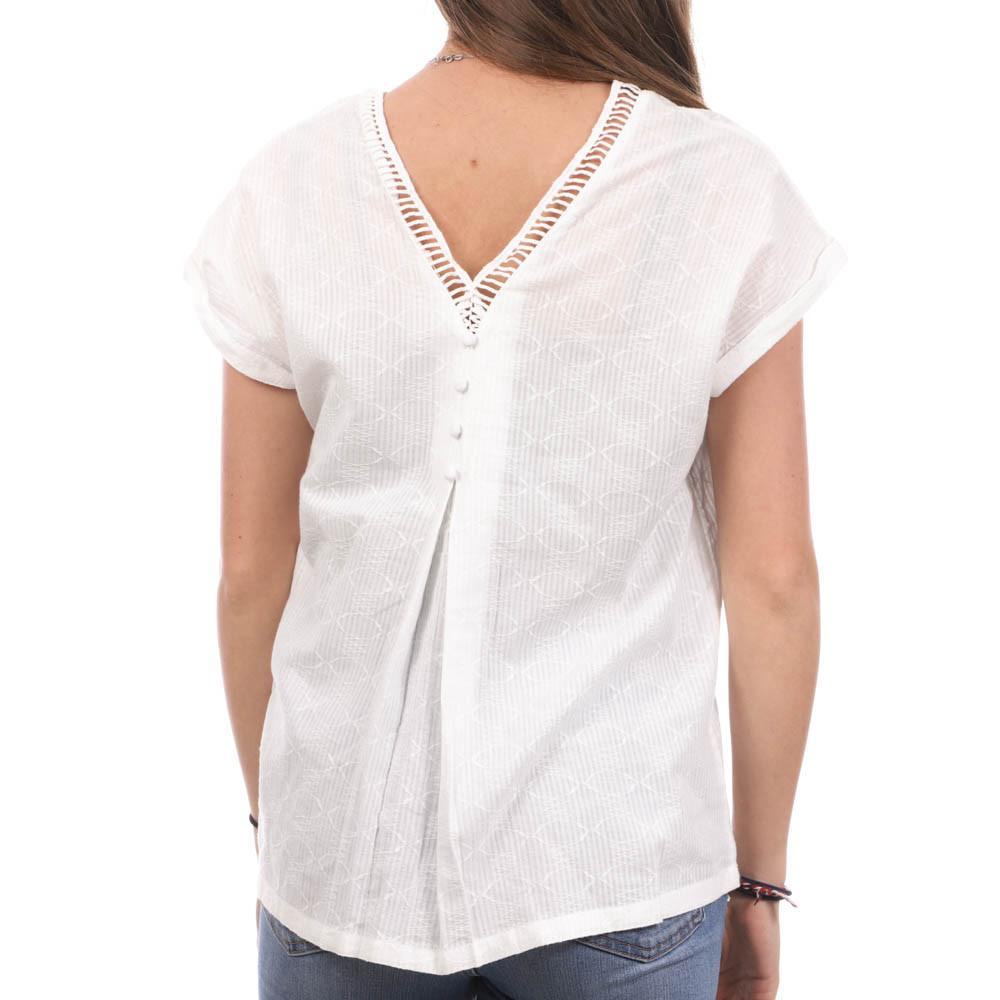 Teddy Smith Top Blanc Femme Teddy Smith Tovia