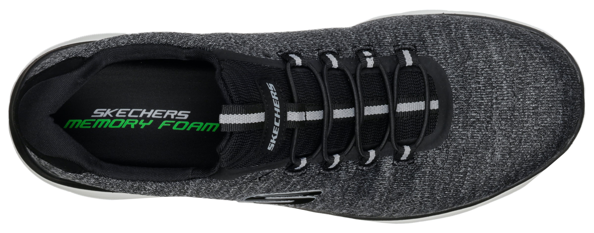 Skechers Slip-On Sneaker »SUMMITS«  Slipper, Freizeitschuh in komfortabler Schuhweite