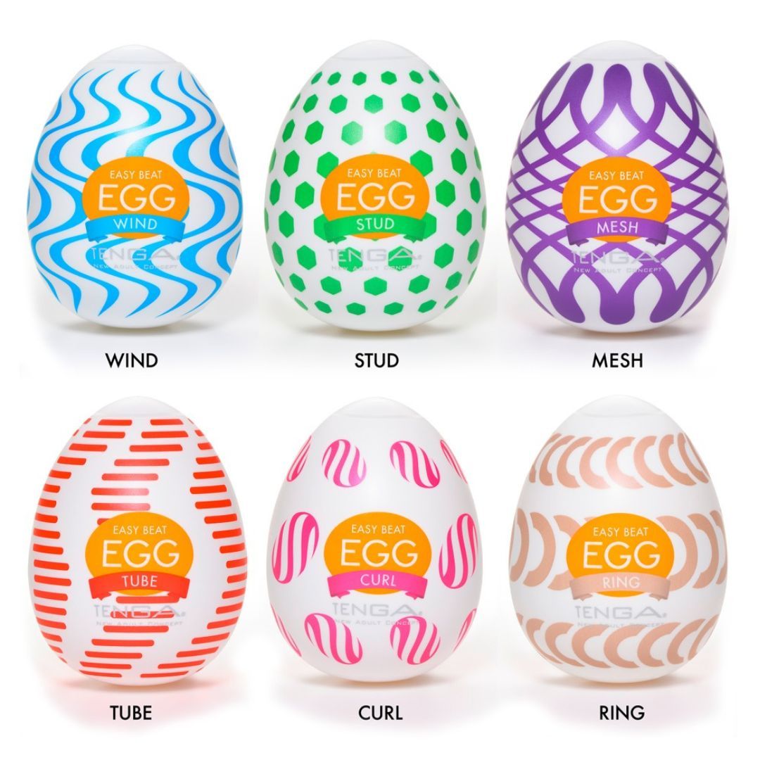 Tenga Ei Masturbator-Set „Tenga Egg Variety Pack Wonder
