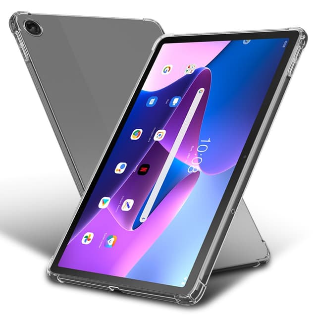 Lenovo Tab M10 Plus 3er Cover Case Etui (Gennemsigtig)