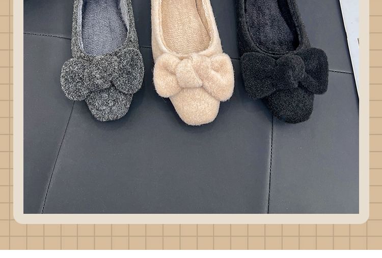 Cumuggo - Bow Fleece Flats