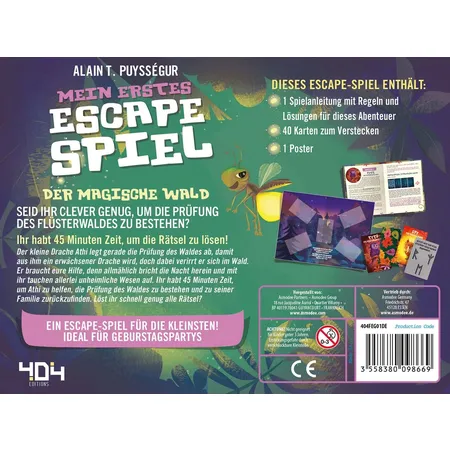 Asmodee 404 Editions Mein erstes Escape-Spiel