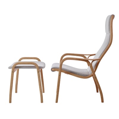 Hocker Lamino, Bezug Schurwolle