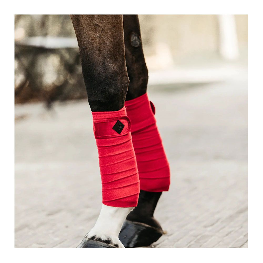 Kentucky VELVET - Bandes de polo x4 rouge