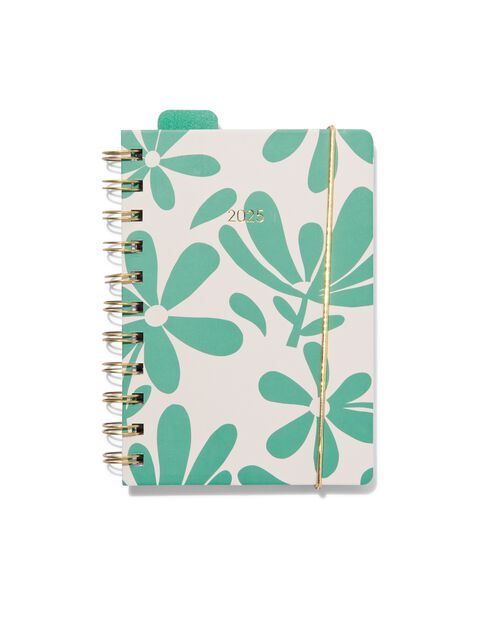agenda 2025 A5 fleurs