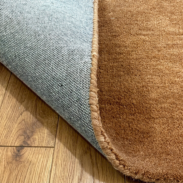 Rond wollen vloerkleed - Leone Taupe
