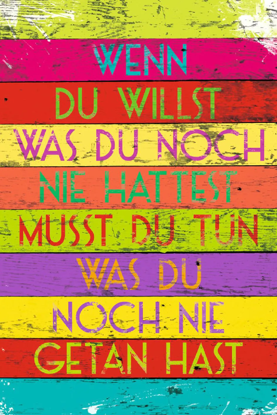 Poster Wenn du willst, 61 x 91 cm