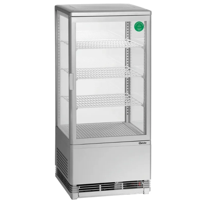 BARTSCHER - Mini vitrine réfrigérée 78L - Argenté