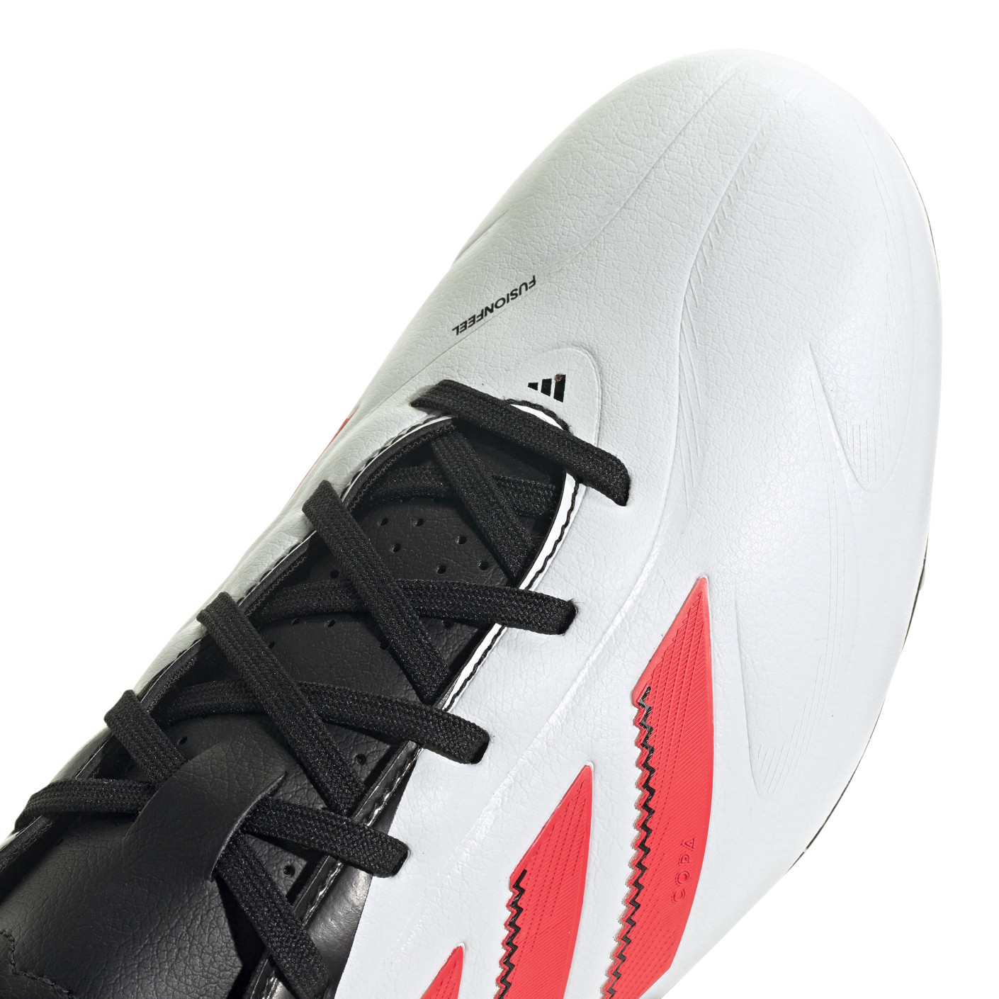 Adidas Copa Pure III League Gras / Kunstgras Voetbalschoenen (MG) Wit Zwart Rood