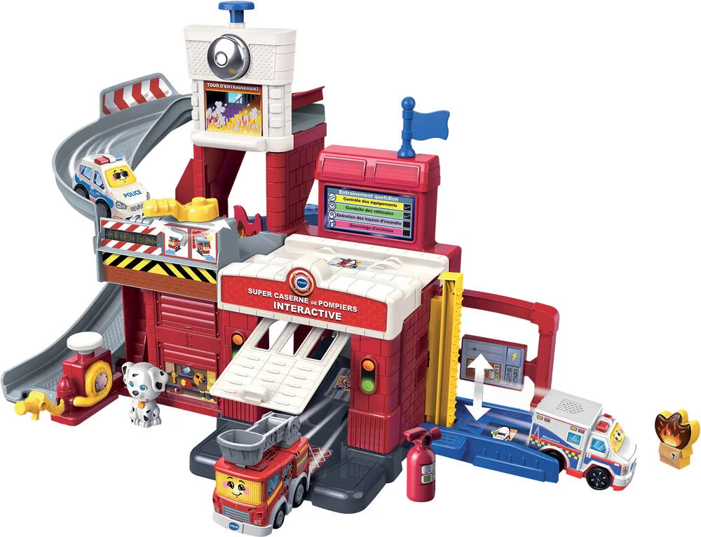 TUT TUT BOLIDES- SUPER CASERNE DE POMPIERS INTERACTIVE