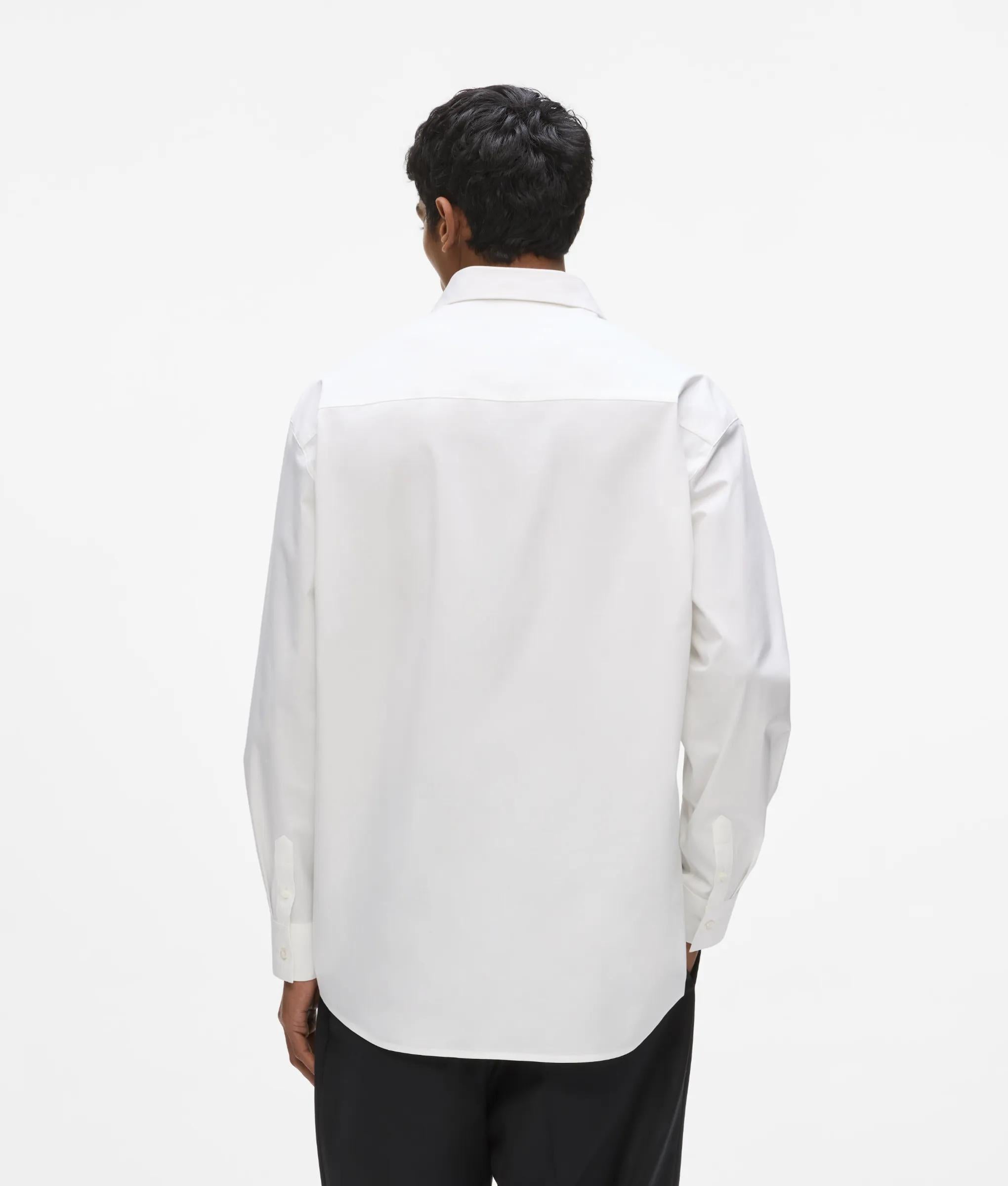 Shirt met Metallic logo