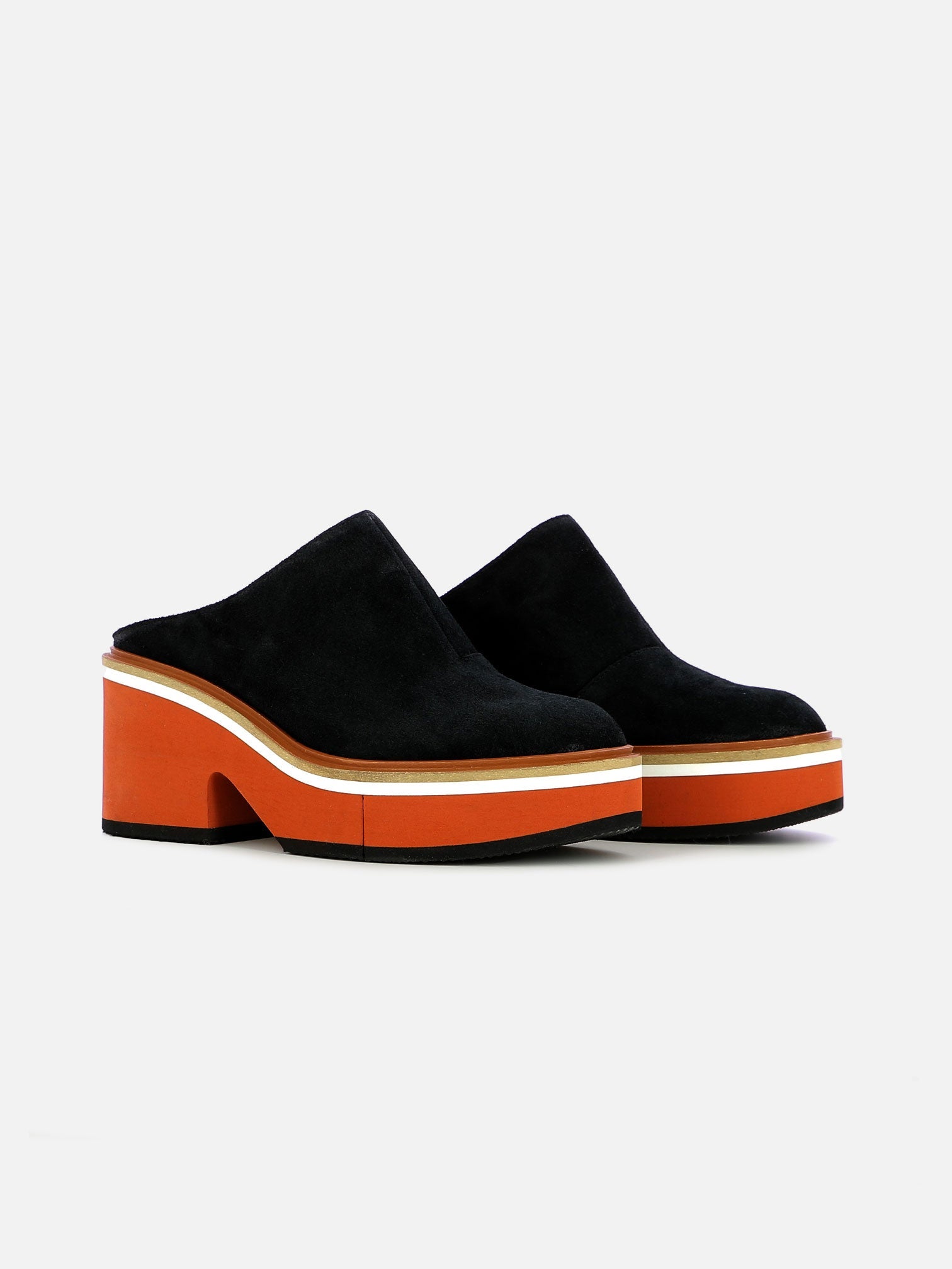 MULES - AMIGO mules, calfskin black