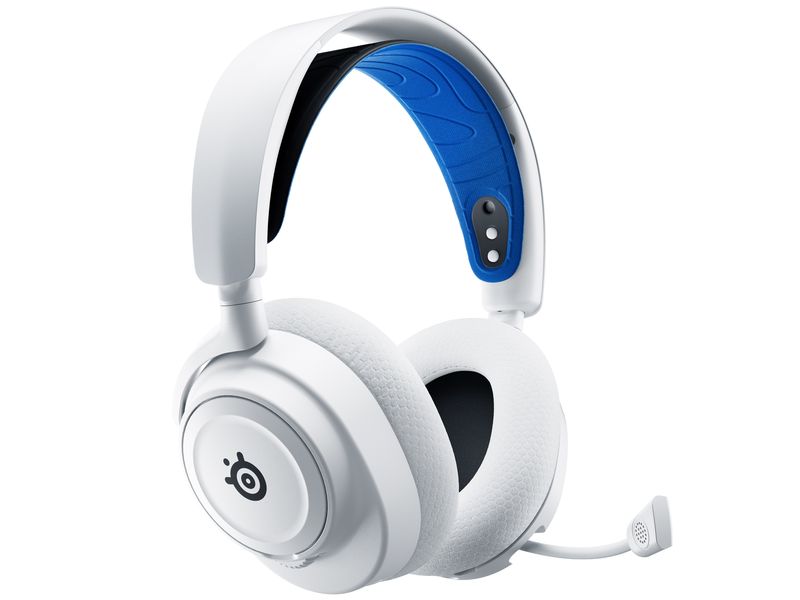 Steel Series Headset Arctis Nova 7P Blau/Weiss Wireless Gaming-Headset
