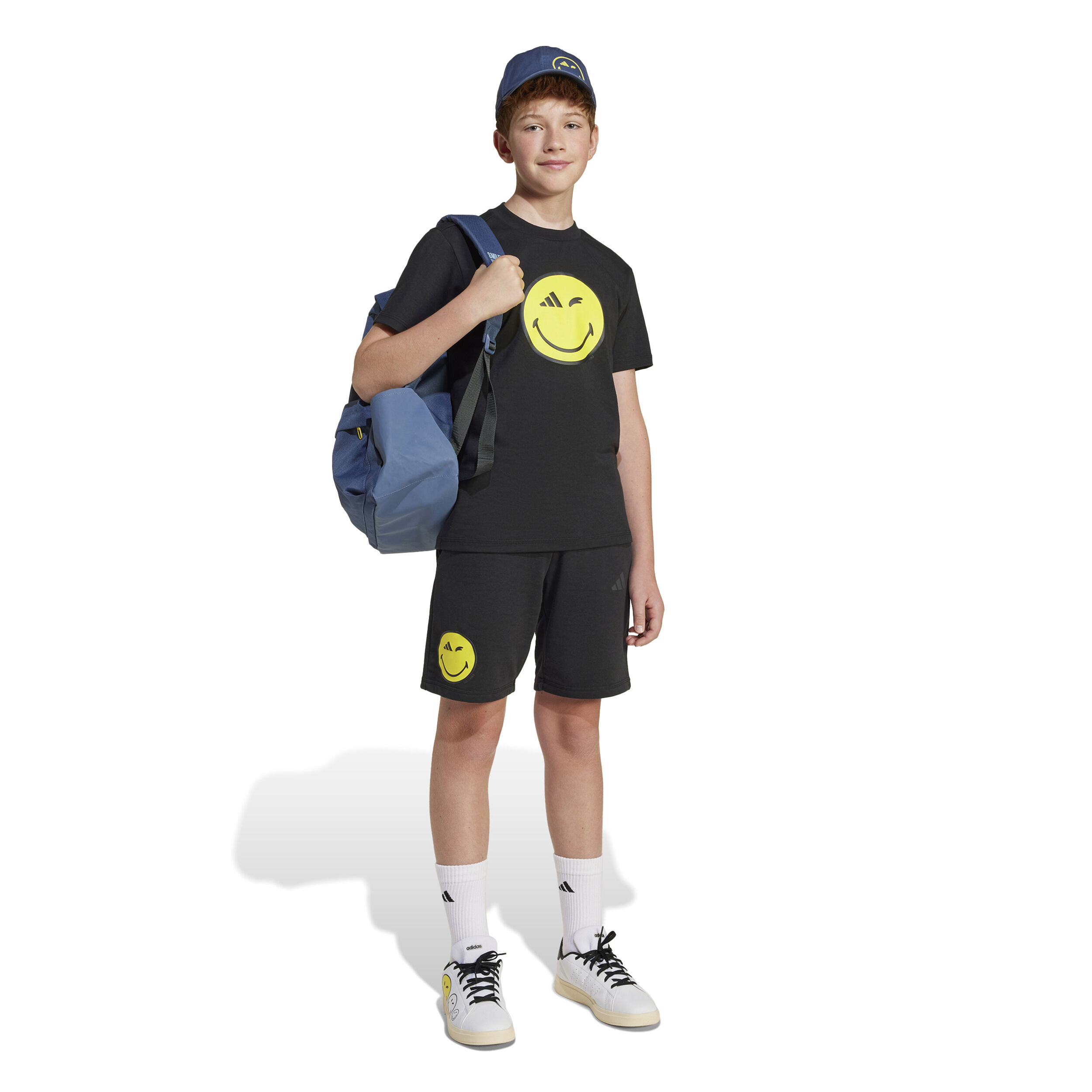adidas Smileyworld Graphic T-shirt Enfants - Noir , Jaune
