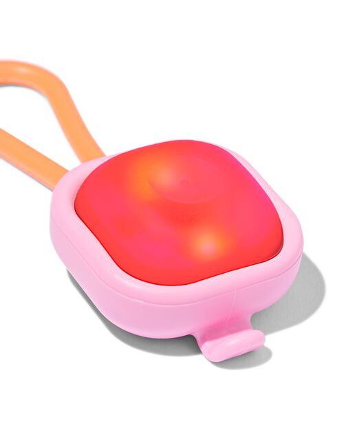 lampe de vélo USB avant et arrière rose