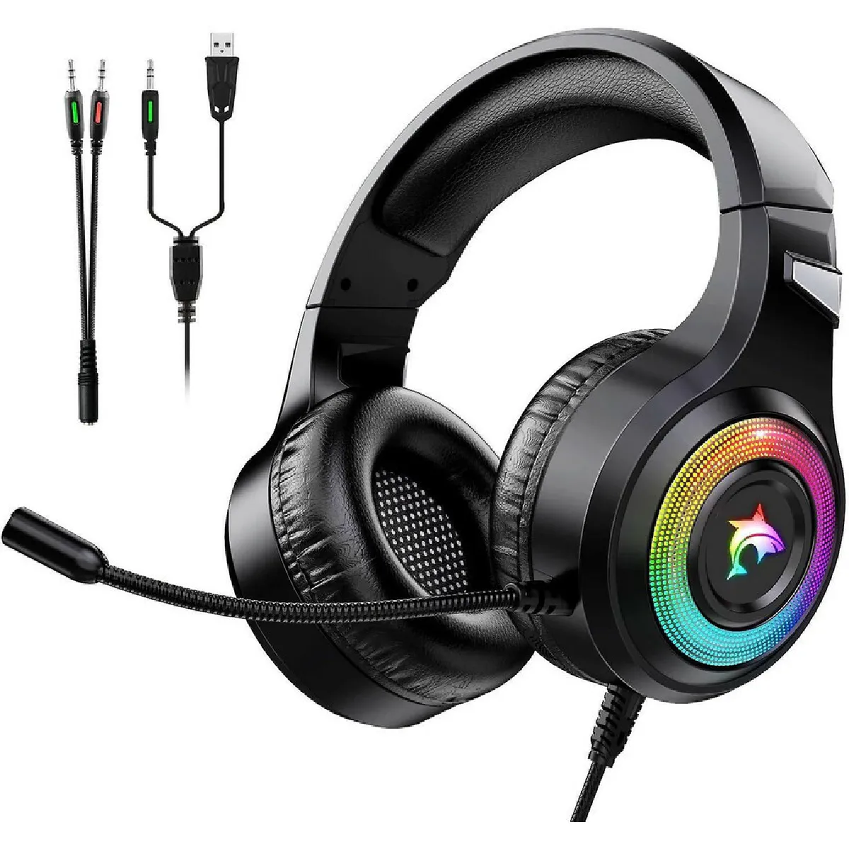 Chrono Casque Gaming PS4 - Noir