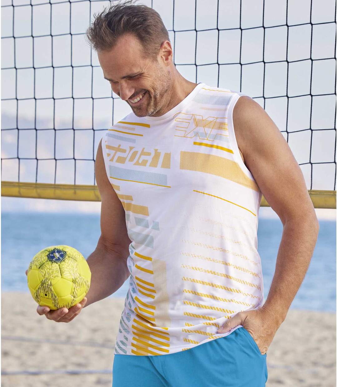 Lot de 3 Tee-Shirts Sans Manches Sport Team