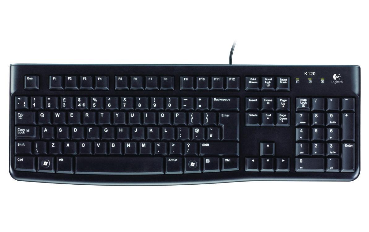 Tastatur K120 Business CH-LayoutBusiness Tastatur, CH-Layout