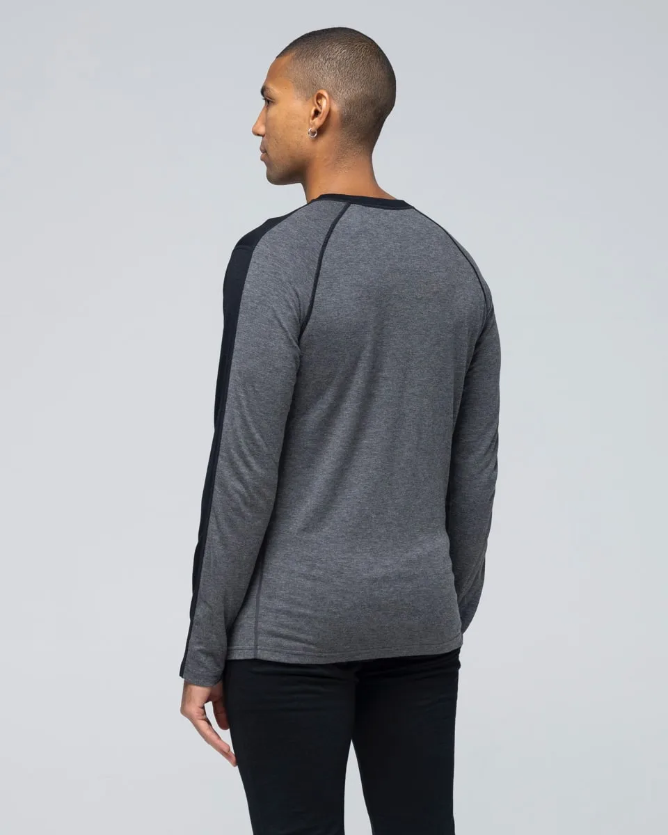 Bula Men's Retro Merino Wool Crew Black