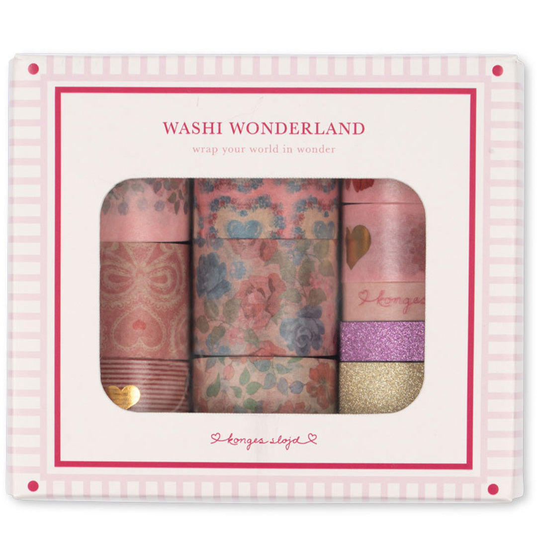 konges sløjd washi tape wonderland - 13st