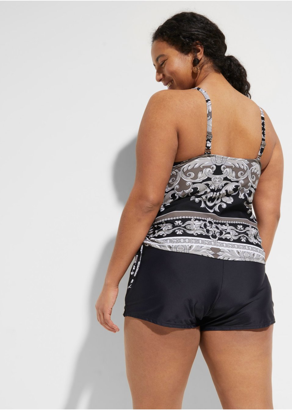 Haut de tankini en polyamide recyclé