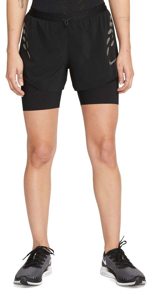 Dri-FIT Run Division 2-i-1 Dame 010/Svart