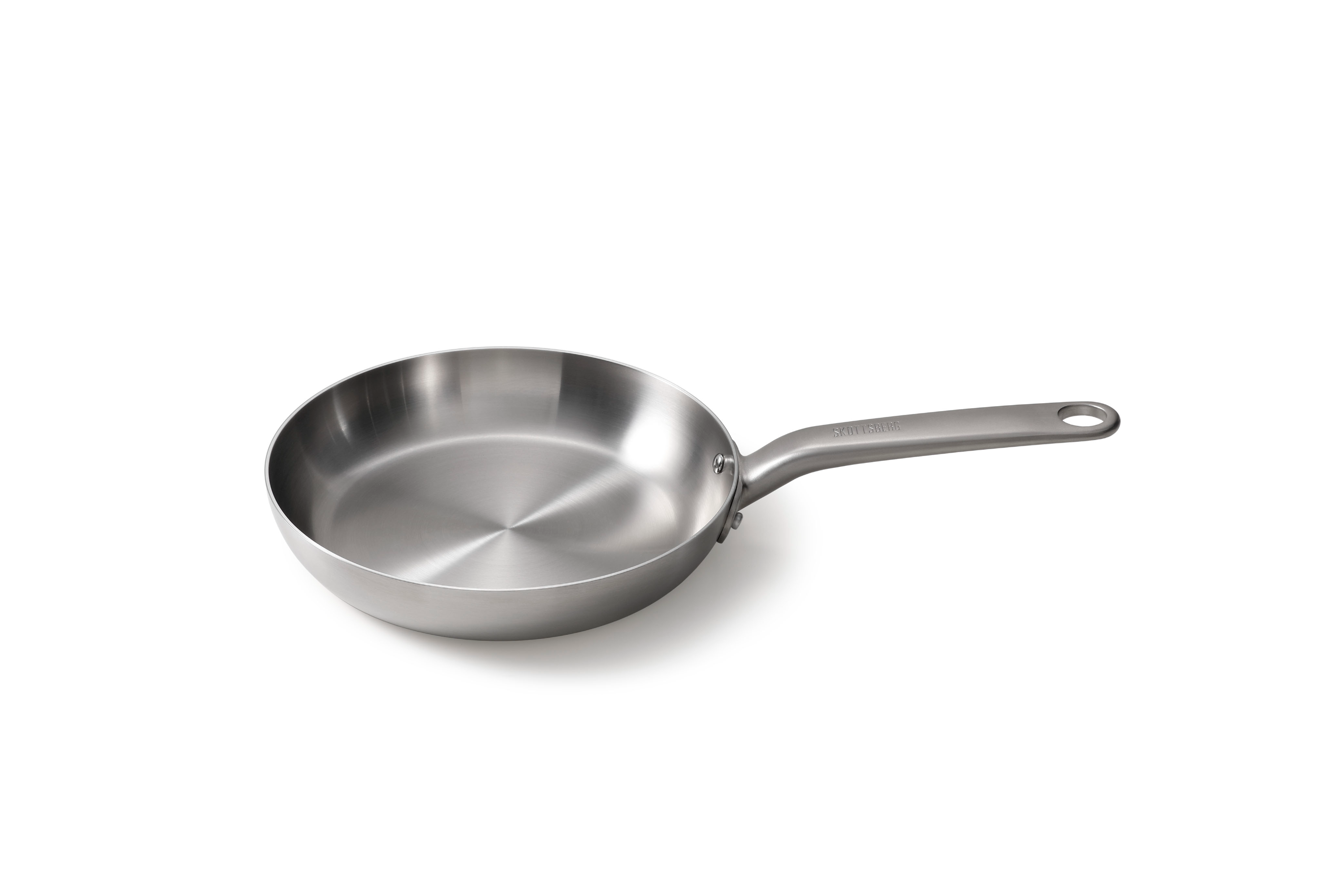 Skottsberg - Stainless Steel - Koekenpan - Ovenbestendig -24 cm