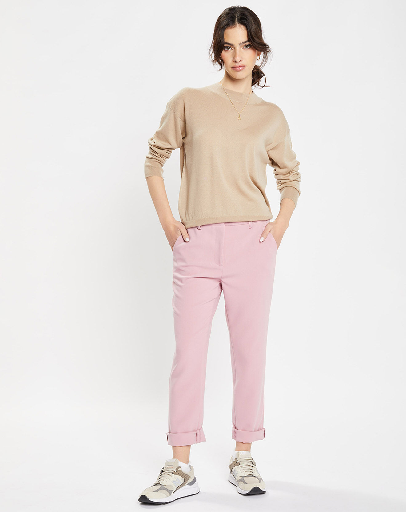 Jodhpur Pantalon à pince Mini violet clair