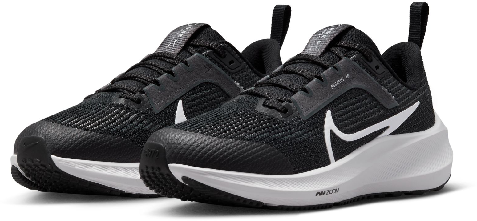 Air Zoom Pegasus 40 Junior 001/Black/White/Iron Grey