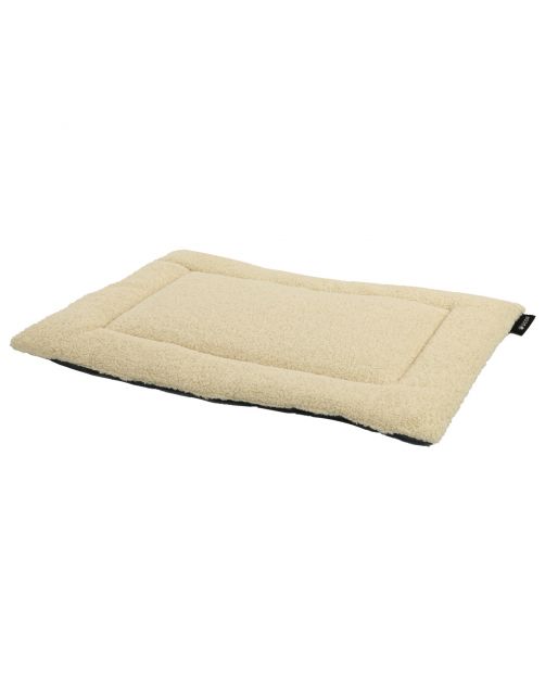 Wooff Bench Mat Teddy Agavegroen - Hondenbenchkussen