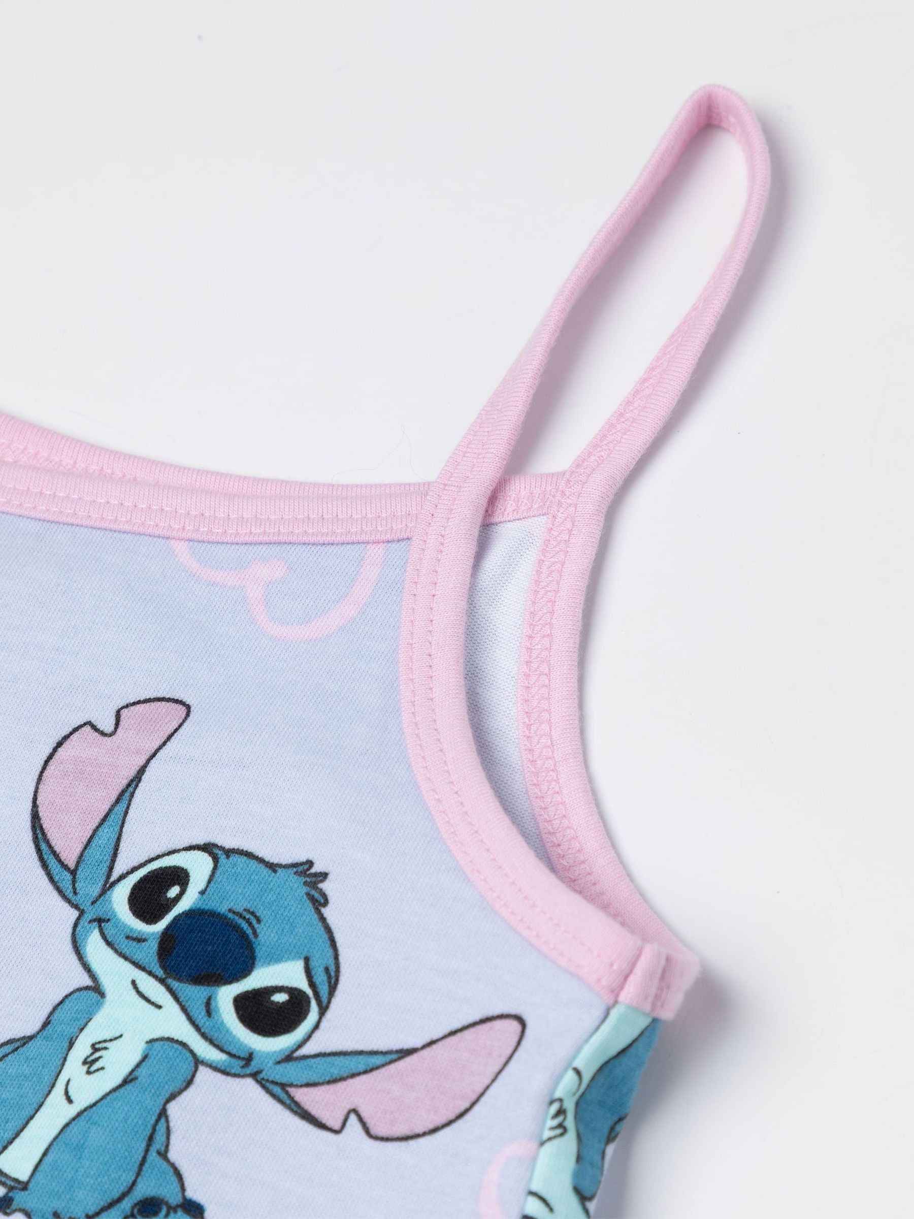 Blauw - Vanilla Underground Disney Stitch mouwloos speelpakje voor meisjes