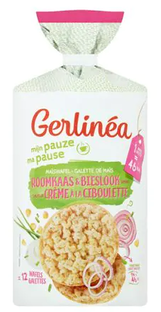 Gerlinéa Maiswafels Bieslook Roomkaas 12ST