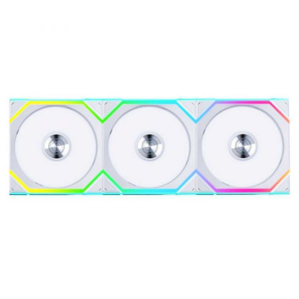 Lian Li UNI FAN SL120 Wireless RGB PWM Branco 120mm (Pack 3)