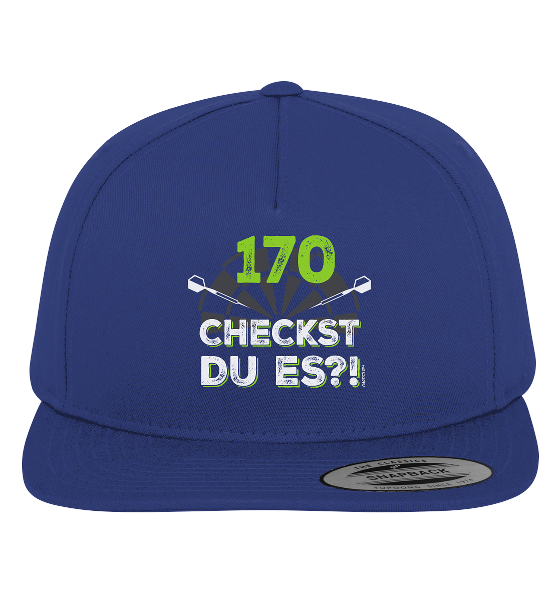 DartSturm - 170 Checkst du es - Premium Snapback