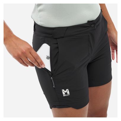 Short Millet Ubic Stretch Noir Femme
