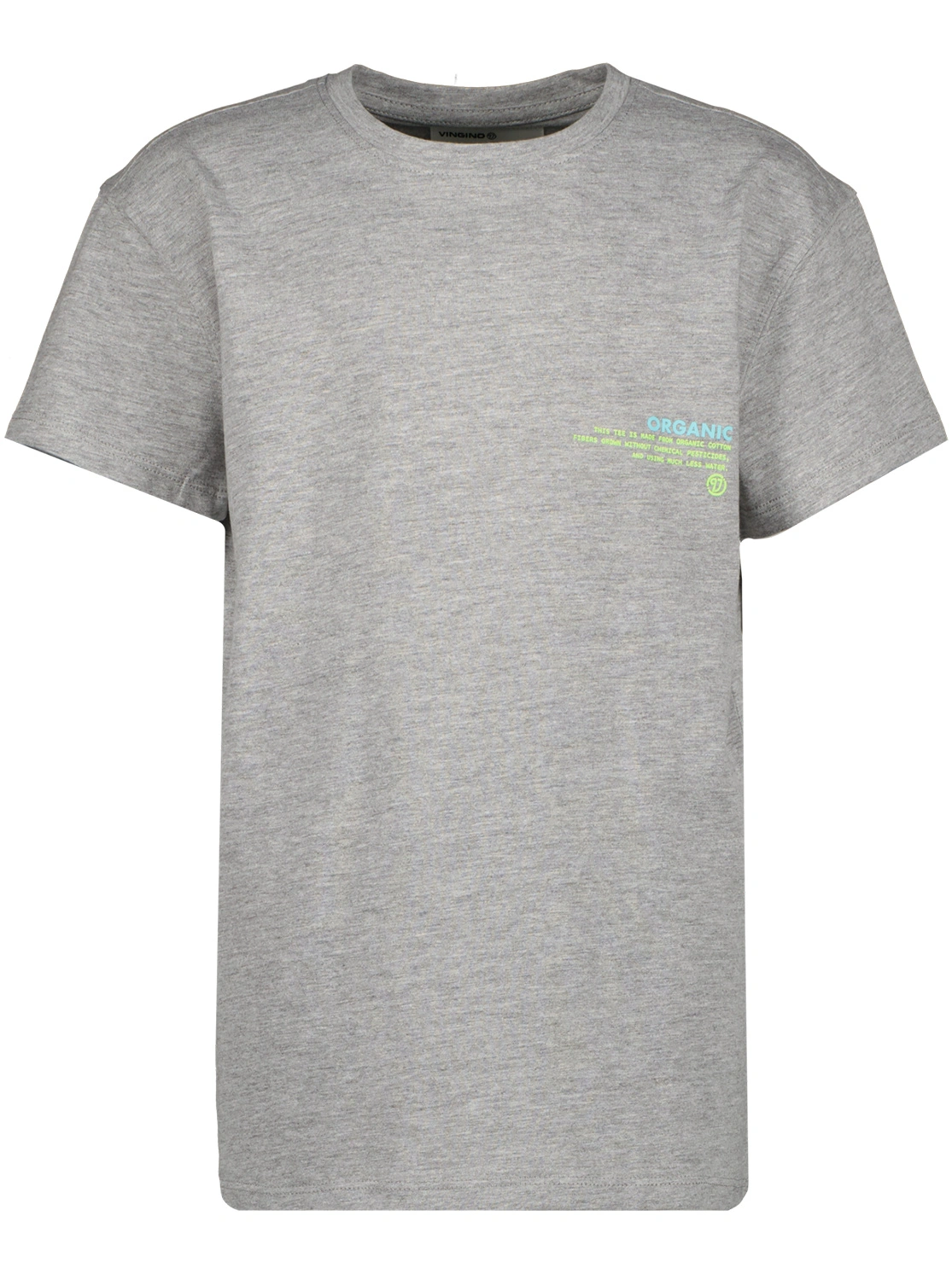 T-Shirt DEAN in grey melee