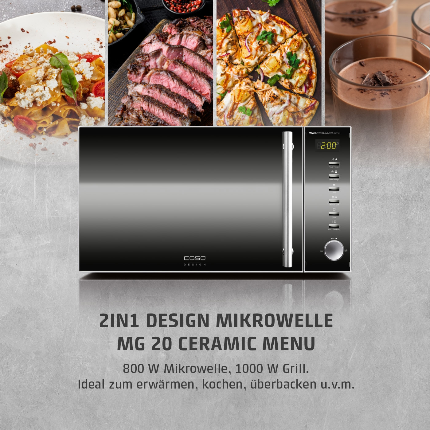 MG 20 Ceramic menu