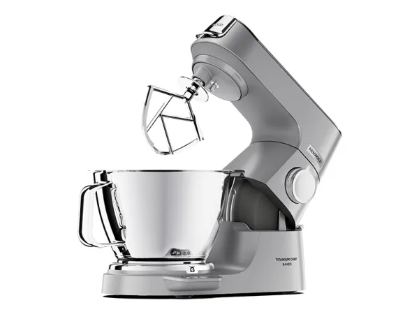 Kenwood Titanium Chef Baker KVC85.004SI - Køkkenmaskine - 1200 W - sølv