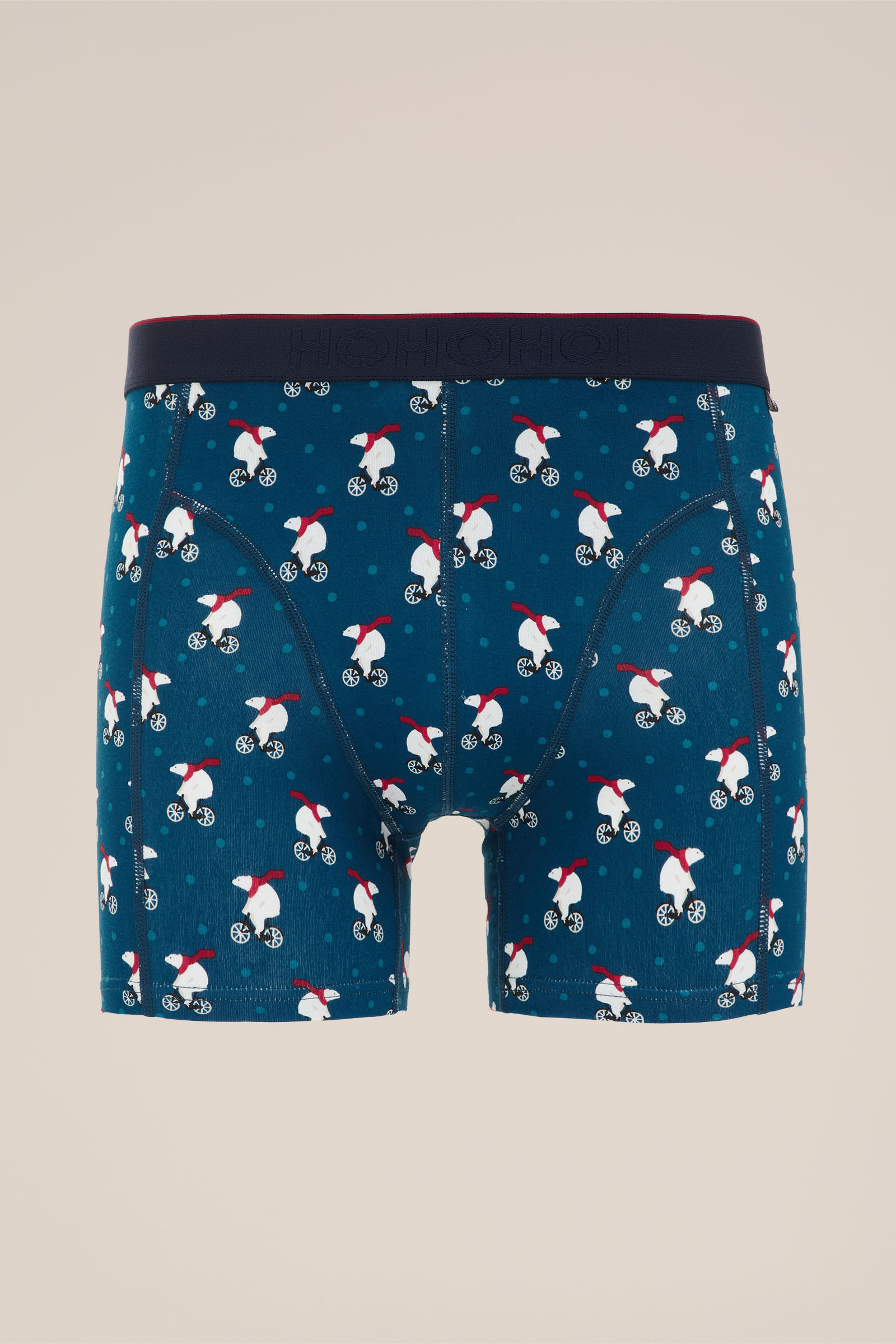 boxershort met dessin WE Fashion Petrol