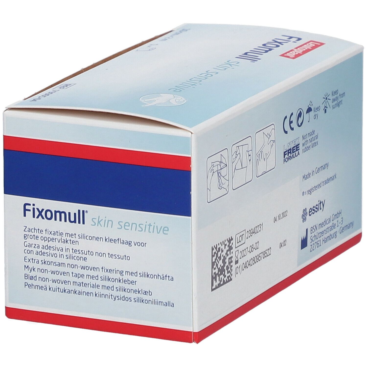 Leukoplast® Fixomull® skin sensitive 10 cm x 2 m