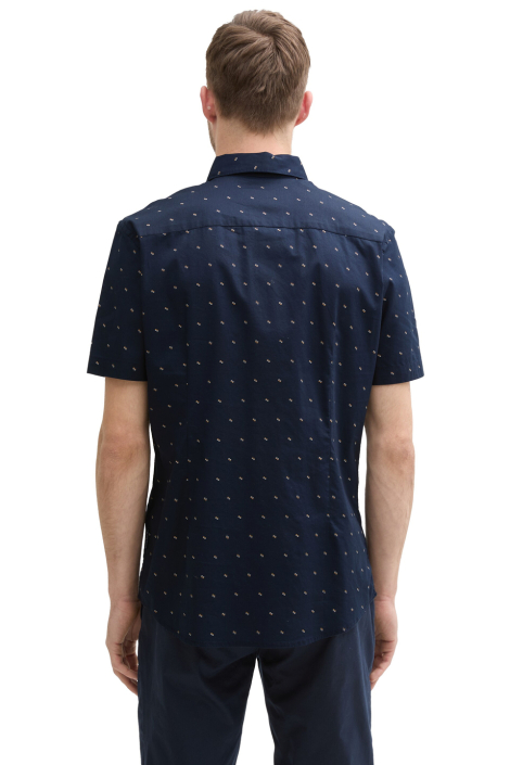 Tom Tailor blauwe heren overhemd