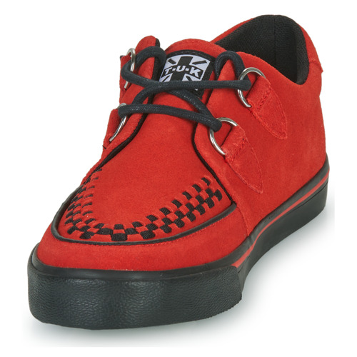 TUK - CREEPER SNEAKER - Rouge / Noir