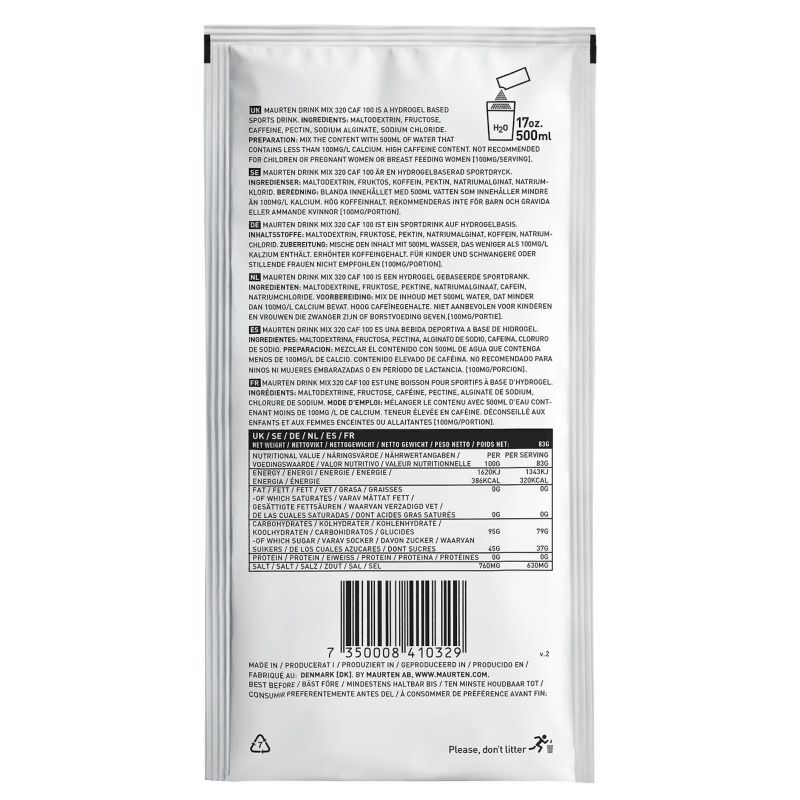 Drink Mix 320 Caf 100 - Boisson énergétique