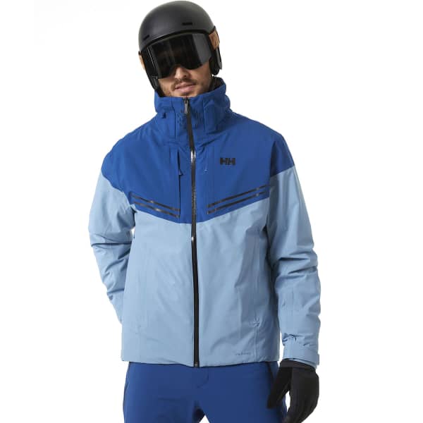Veste de ski HELLY HANSEN ALPHA INFINITY JACKET BLUE FOG