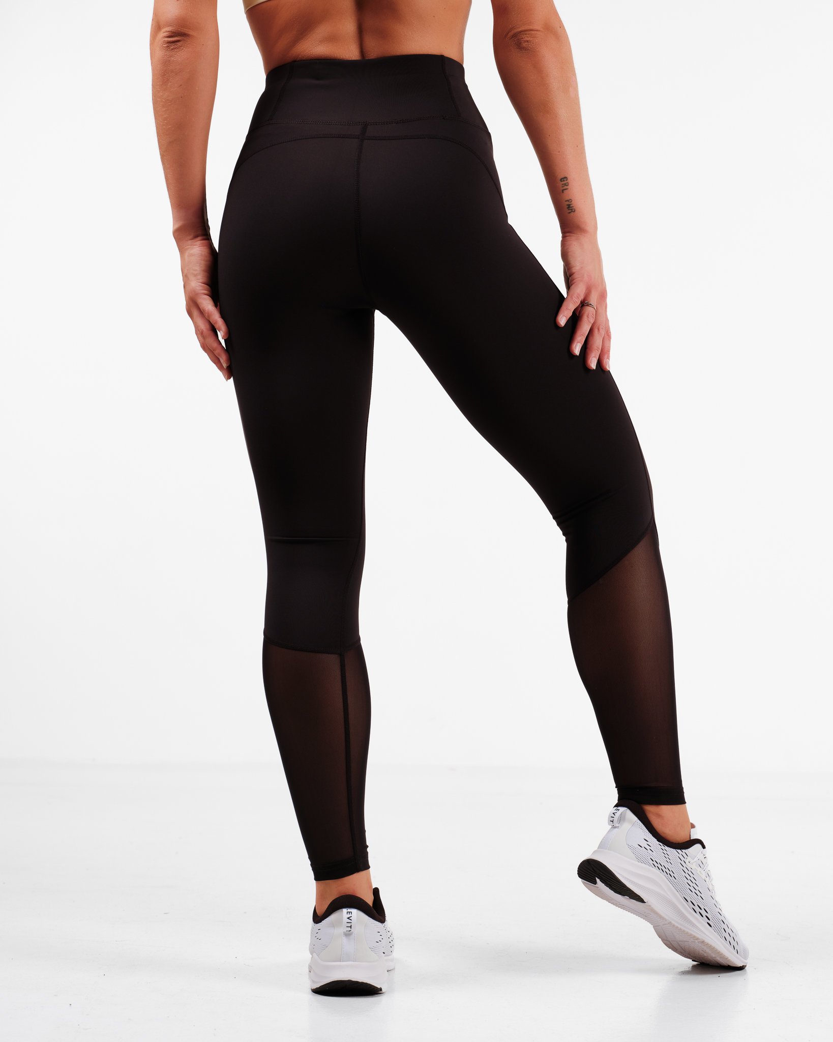 LEVITY Maven Mesh Tights Black